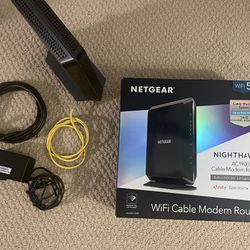 Nighthawk WIFI Cable Modem Router