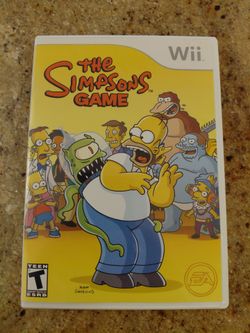 The Simpsons Game (Nintendo Wii)