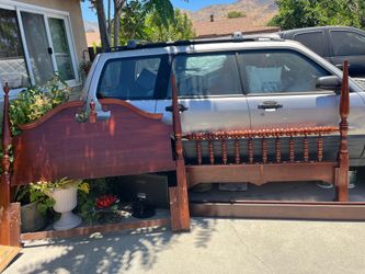 Queen size bed frame