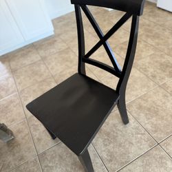 Black Dining Table Chairs 4 