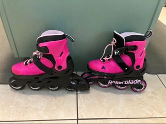 Rollerblade microblade adjustable skates size 2-5
