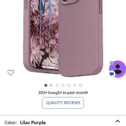 iPhone 14 Phone Case Purple 