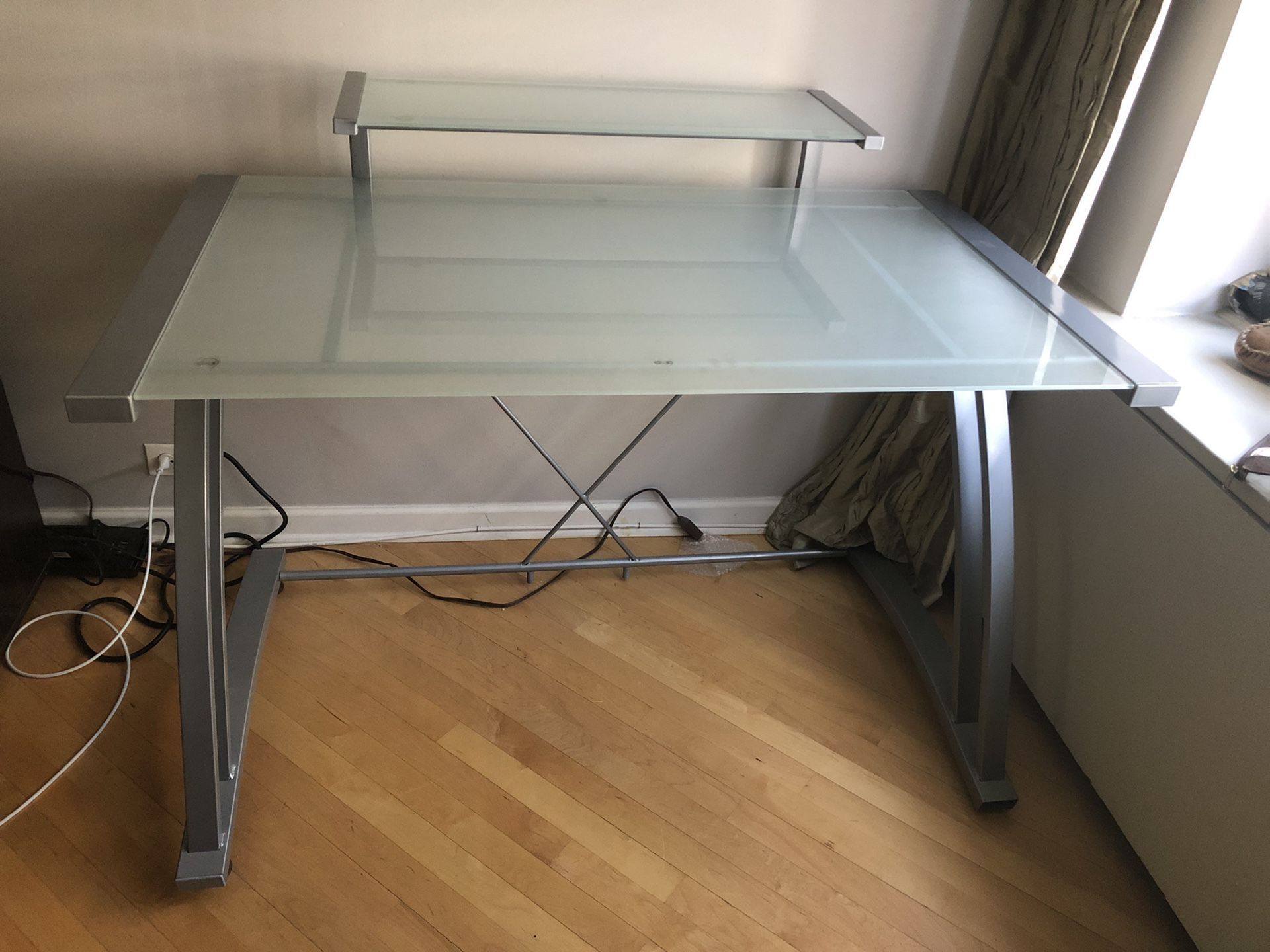 Glass Desk