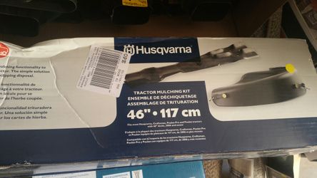 Tractor mulching kit