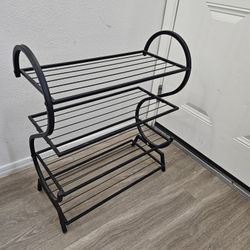 Metal Shoe Organizer 