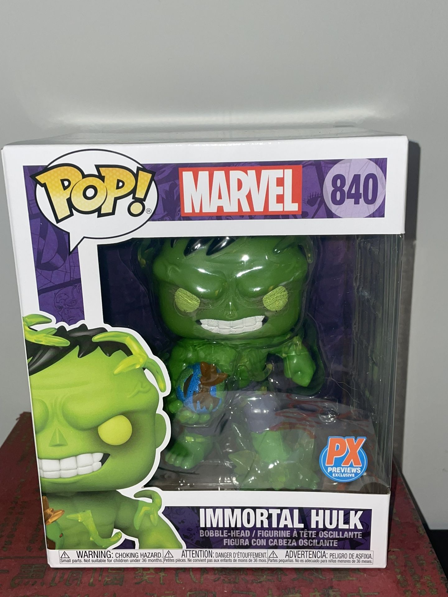 Pop! Marvel: Immortal Hulk 6" GITD Chase PX Excl.