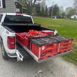 DECKED truck cargo glide bed  slide  out