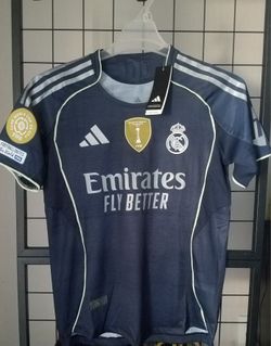 Adidas Mens Jerseys 25/26 Real Madrid Away Size Large No Trade 