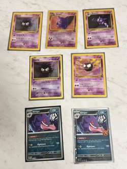 Pokemon Cards $25 Gengar 