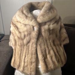 Bertolini Fur Shawl