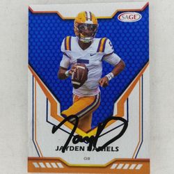 Jayden Daniels Auto (Read Description For Details)