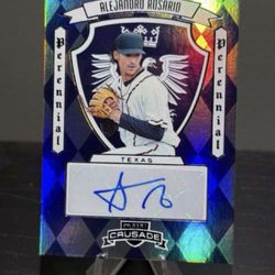 PPS-ARR Alejandro Rosario 2025 Panini Crusade - Perennial Prospect Signatures