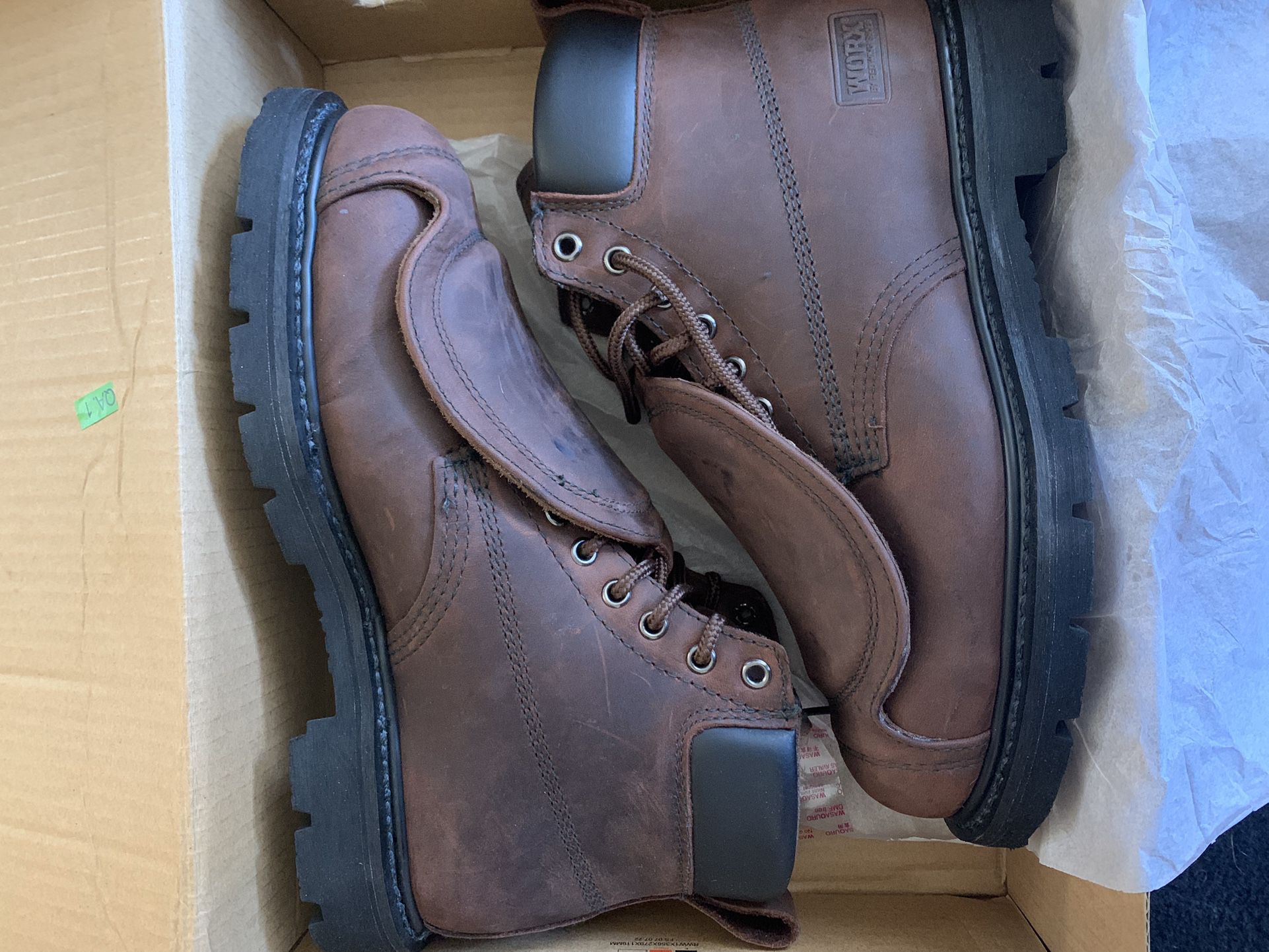 New Sz 9.5 Red Wing Worx Style #5486 Boots 