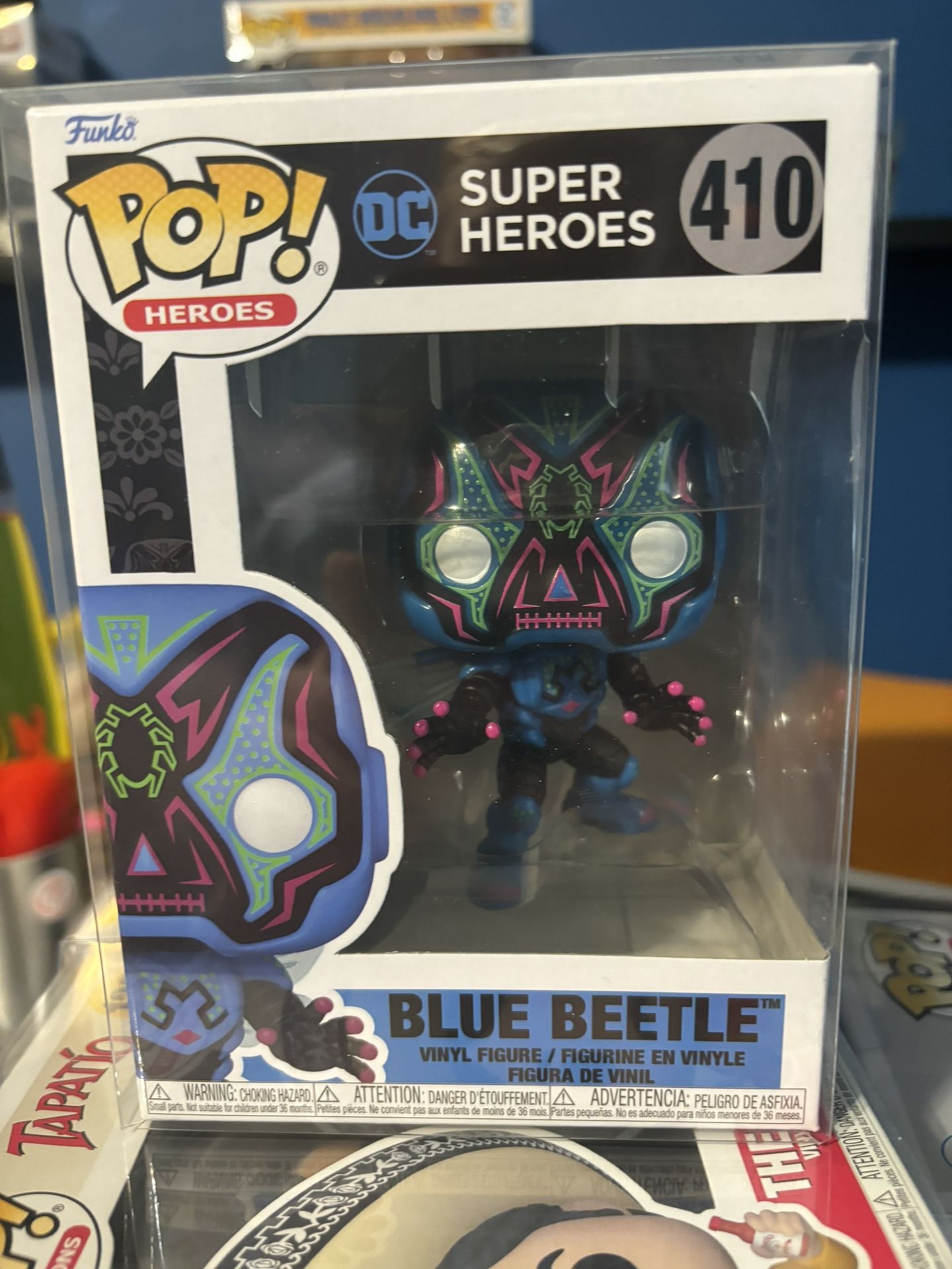 Funko Pop - Blue Beetle (Day Of The Dead)