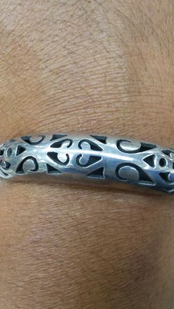 925 silver bracelet 60.6 grams antique