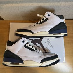 Jordan 3 A Ma Maniere Diffused Blue Sz 13