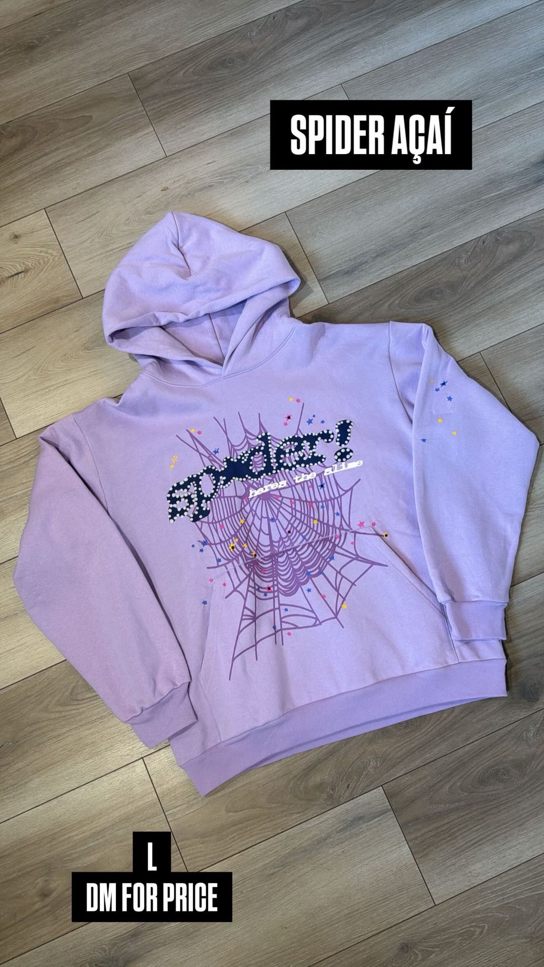 Spider Hoodie Acai