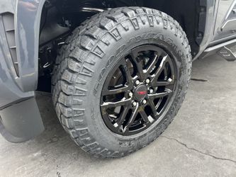 New Toyota Tacoma Rims And Tires 18” OEM Factory Wheels Rines Y Llantas Nuevas Tacoma 2024-2026 
