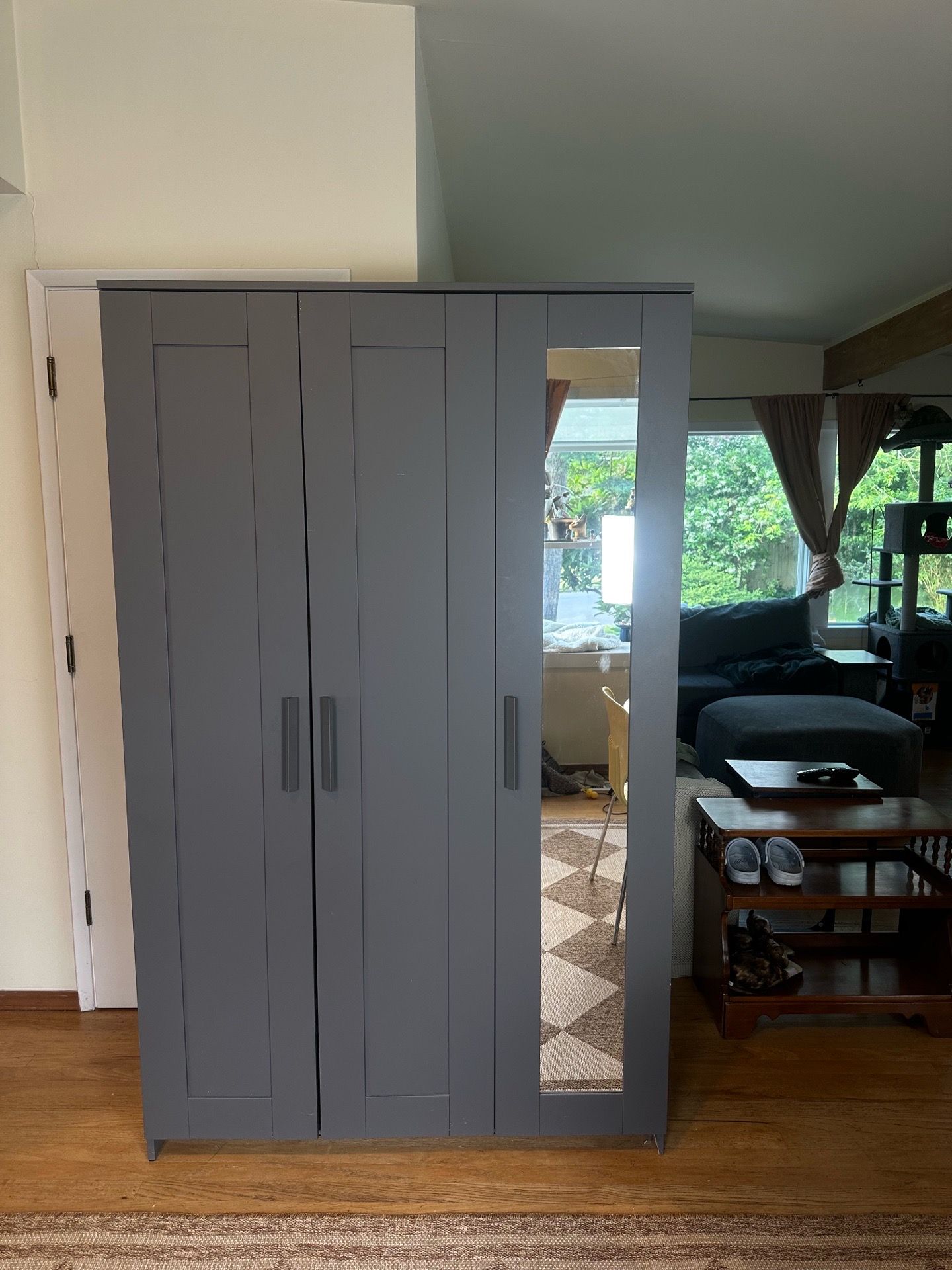 Modern Grey Wardrobe