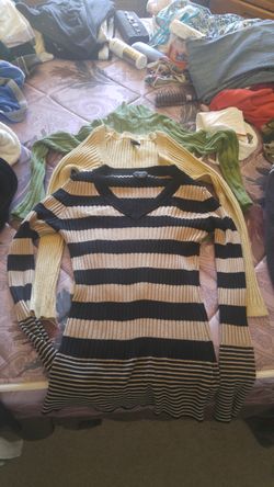 Ladies long sleeve sweaters,robe