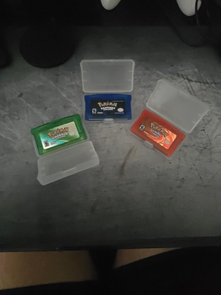 Pokémon Emerald, Sapphire, And Fire Red