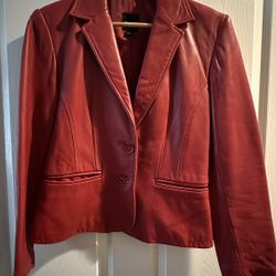 Anonymous leather jacket