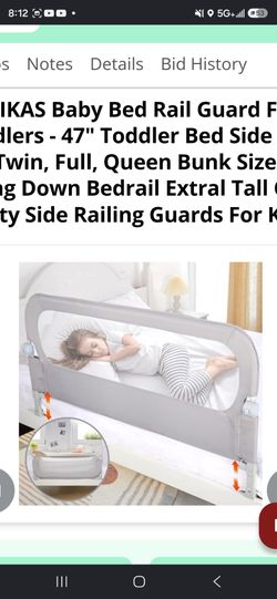 Toddler guard rail