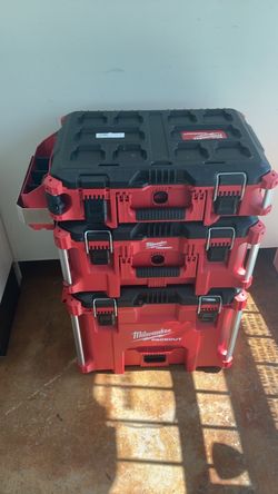 Milwaukee Packout Tool Box Set (3 Pieces)
