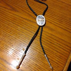 Silver Bolo Tie