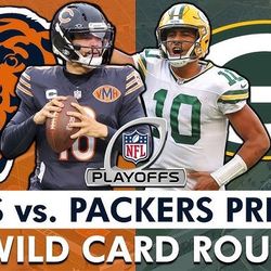 Chicago Bears vs Green Bay Packers Wild Card Game Tickets