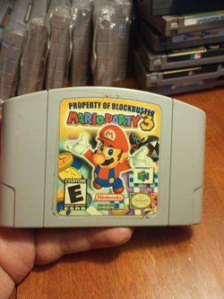 Nintendo 64 Mario party 3 authentic cleaning tested $40 pick up in Glendale