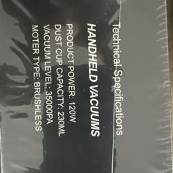 Handheld vacuum 