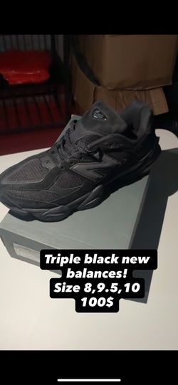 All Black New Balance 9060