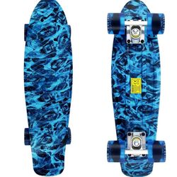New Blue Flame Youth Skateboard 