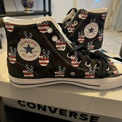 Converse Chuck Taylor All Stars Pro High “ Camo Peace” Canvas Unisex 10 Men & 12 Women’s New in Box 