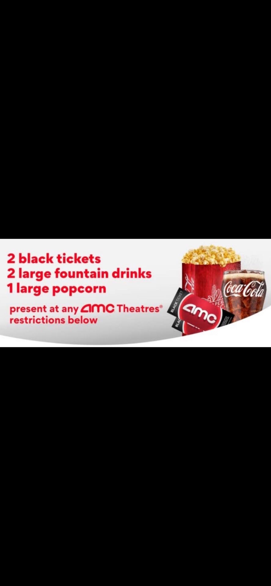 AMC Two Tickets Bundle