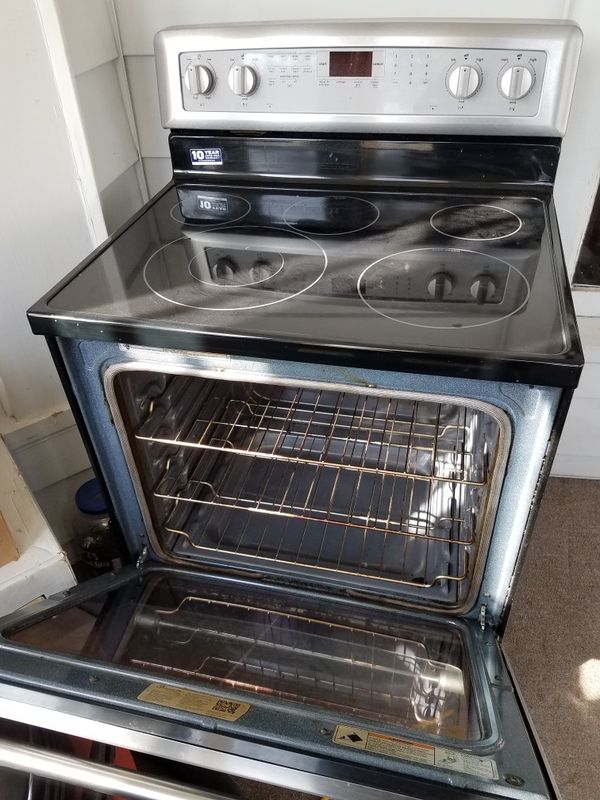Whirlpool glass top stove for Sale in Edgerton, WI OfferUp
