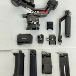DJI Ronin RS 4 Pro Gimbal Stabilizer + RavenEye Transmitter Tested No Box