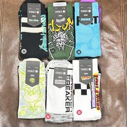 Stance Casual Socks. 9-13 L