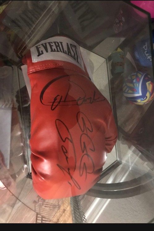 Signed Boxing Glove