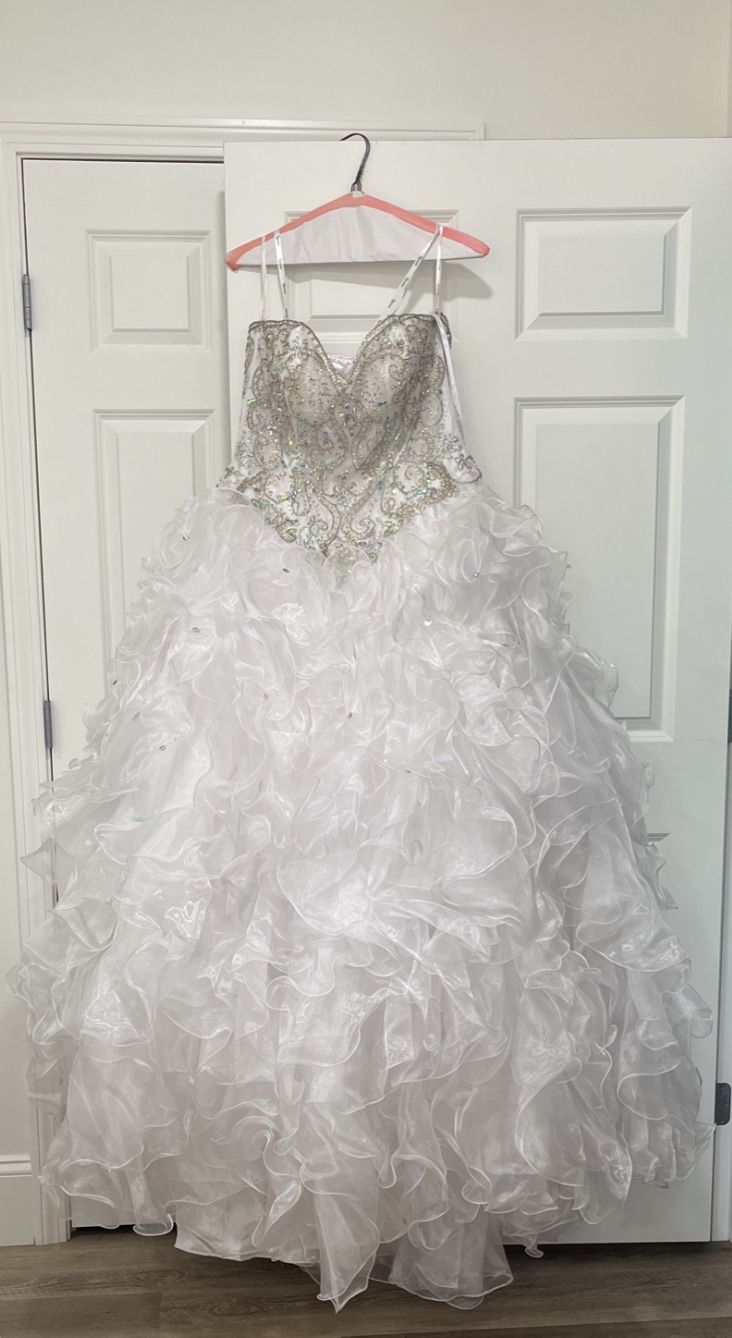 Wedding Dress + Flower/ring Girl Dress