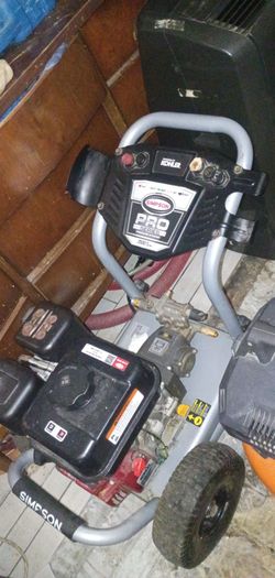 simpson power washer 3500 psi gas