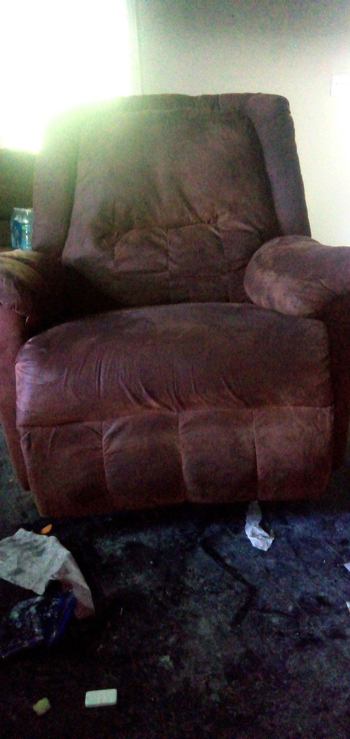 Brown Upholstery Recliner