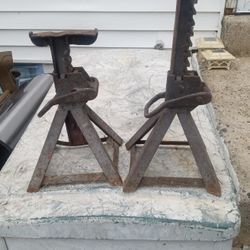 Vintage Light Duty Jack Stands