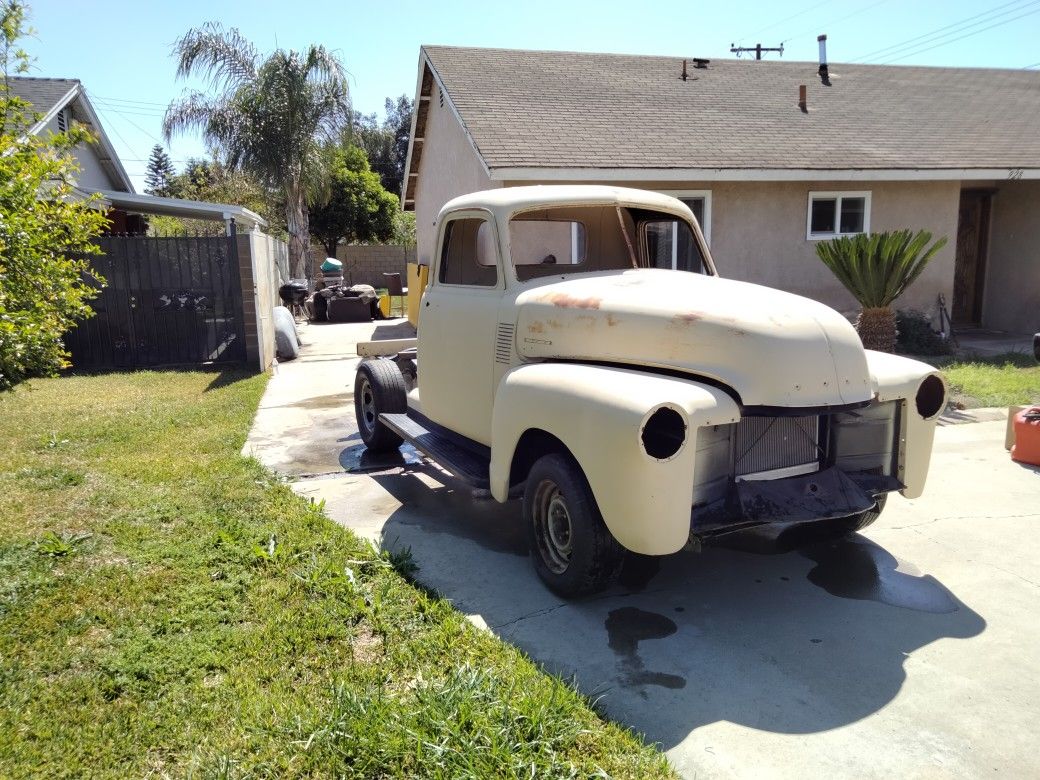 1951 CHEVY 3100 TRUCK PROJECT 