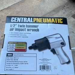 1/2” TWIN HAMMER AIR IMPACT WRENCH