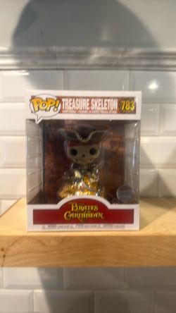 Pirates of the Caribbean treasure skeleton funko pop Disney