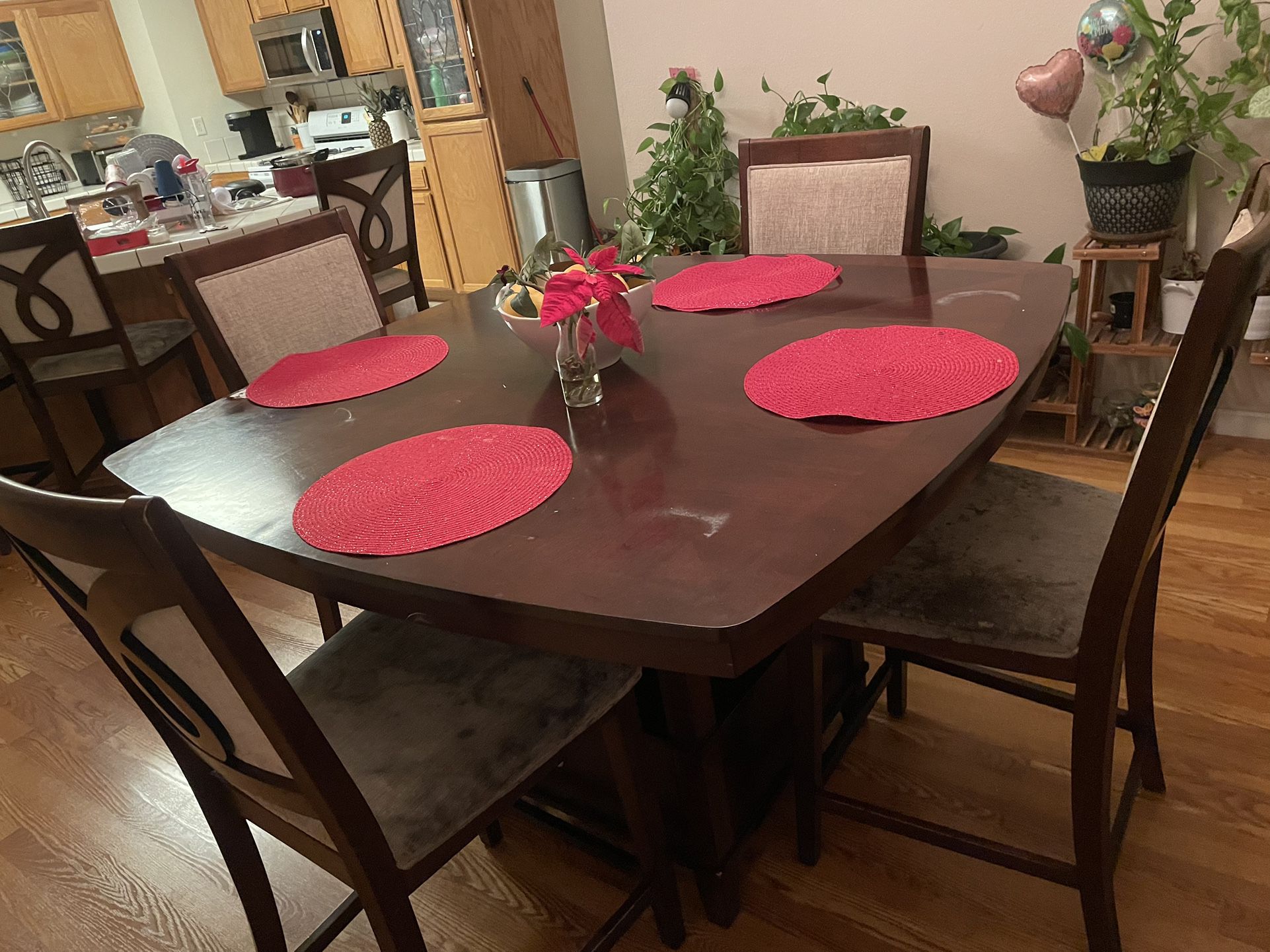 Kitchen Table And  8 Chairs- price Drop