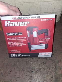 20v 18ga Brad nailer