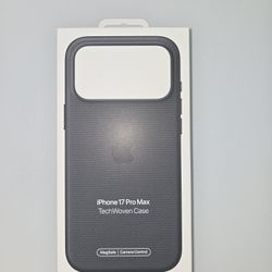 Iphone 17 Pro Max Techwoven Case (black) 